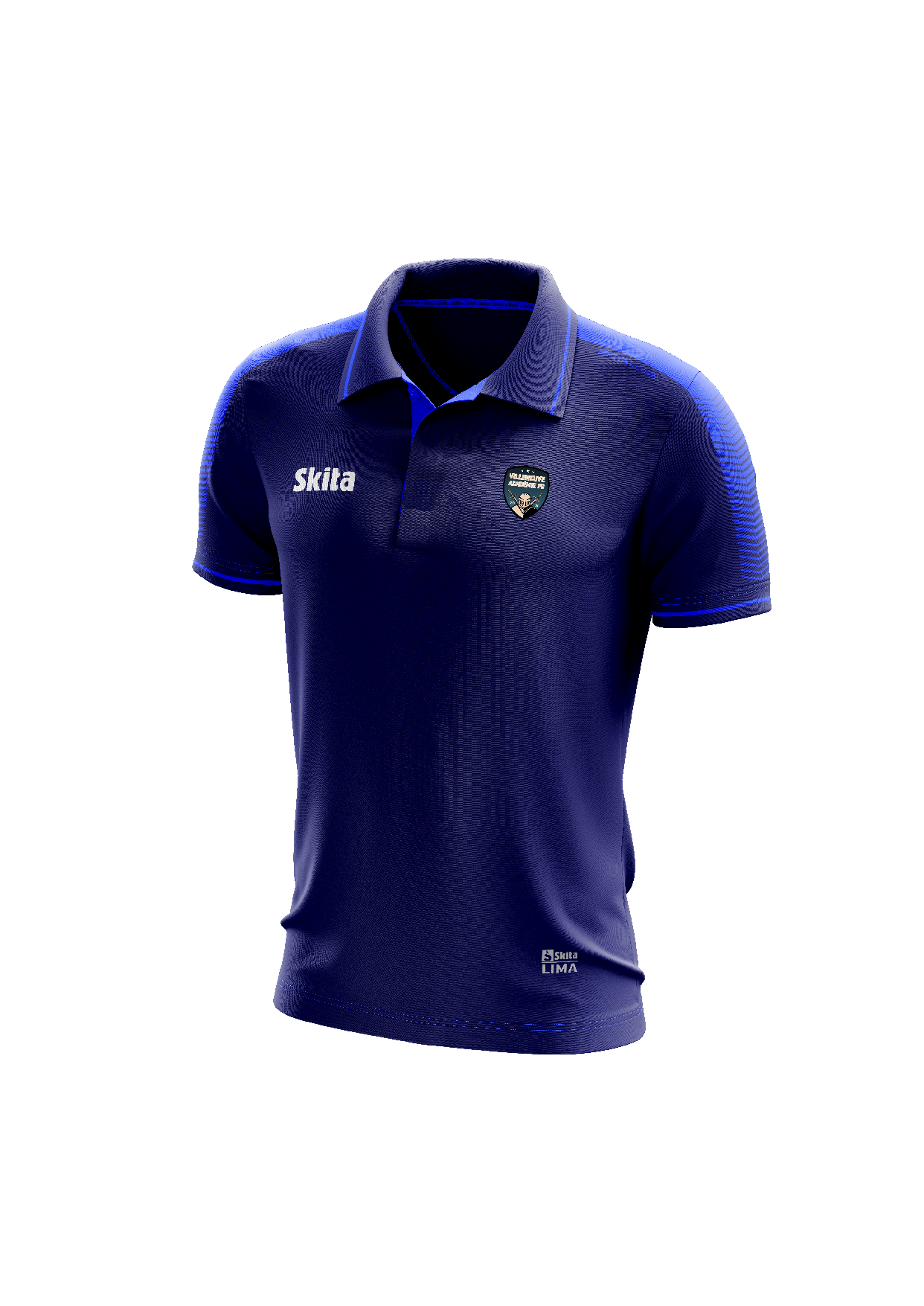 Polo LIMA Bleu (Villeneuve Académie FC)